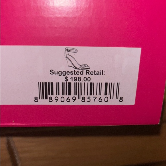 Lilly Pulitzer Cork Jenna Wedge Sandals New in box